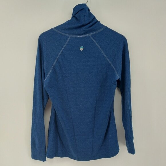 Kuhl Cowlneck Oversized Sweater Blue - Picture 6 of 6